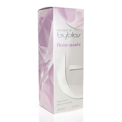 Elementi di Byblos Rose Quartz Bade- & Duschgel für Frauen 400 ml