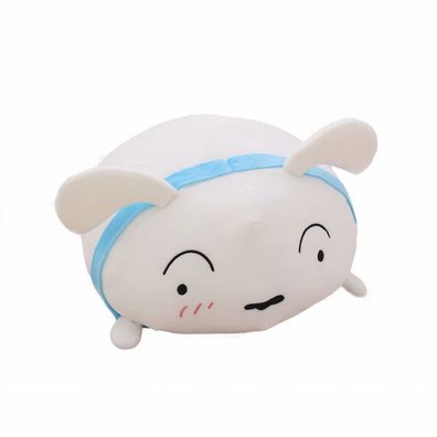 Crayon Shin-chan Stofftier Puppe Shiro Plüsch Spielzeug Kissen Kinder Geschenk