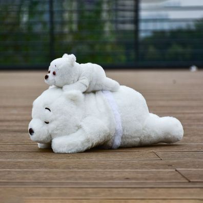 Ein Stück We Bare Bears Stofftier Puppe Anime Ice Bear Plüsch Spielzeug 50cm