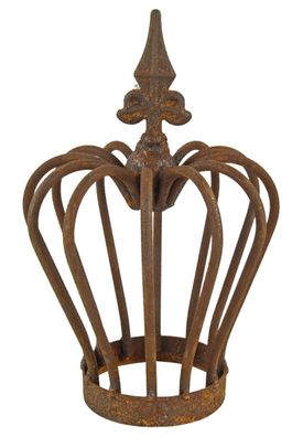 Romantische Rostkrone ca. 24 cm