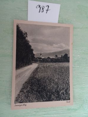 Postkarten August Gunkel Düsseldorf Sonniger Weg Theiß 71/1 ungelaufen