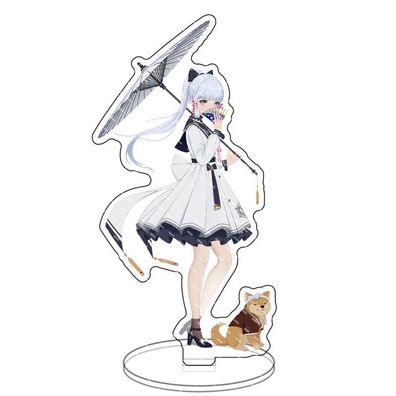 Genshin Impact Kamisato Ayaka Acryl Stand Figure Desktop Ornament Display #11