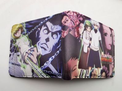 Anime Hunter×Hunter PU Brieftasche Jungen Mädchen Bifold Geldbörsen Card Purses