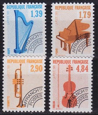 Frankreich FRANCE [1989] MiNr 2739-42 ( * */ mnh )