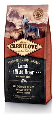 Carnilove ? Lamm und Wildschwein - 12 kg ? Hundetrockenfutter