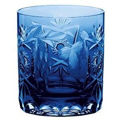 Nachtmann Vorteilsset 4 x 1 Glas/ Stck Whisky pur 3263/9cm Traube kobalt 35894 ...