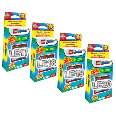 Lego Avengers Karten Trading Cards Serie 1 - Marvel Sammelkarten (2023) - Alle 4 ...