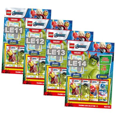 Lego Avengers Karten Trading Cards Serie 1 - Marvel Sammelkarten (2023) - Alle 4 ...
