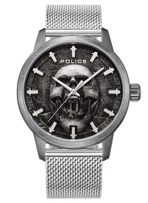 Police Herren-Armbanduhr mit Mesh-Armband PEWJG0005505