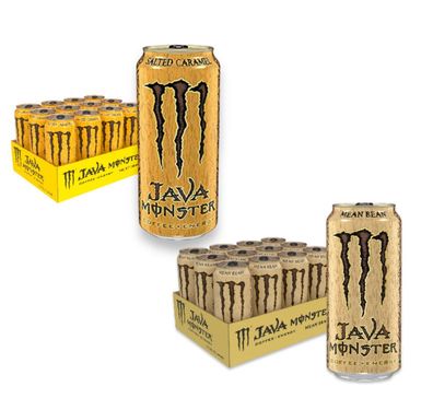 Monster Energy Java Mix - Salted Caramel & Mean Bean Coffee + Energy 443ml