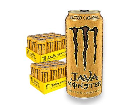 Neu! 24 x Monster Energy Java- Salted Caramel + Coffee 443 ml