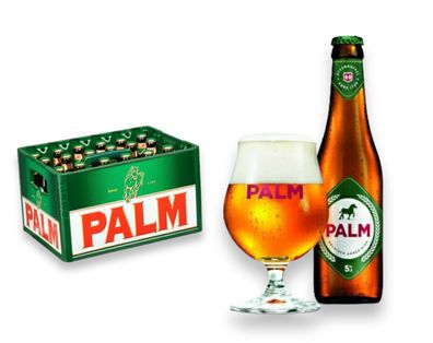 24 x 0,25l Palm Belgisch Amber Bier - das beliebte belgian Ale