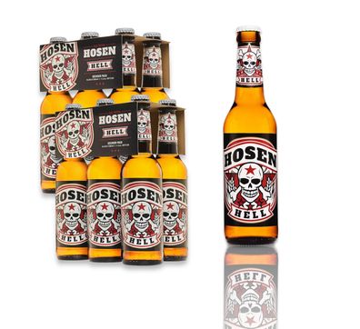 12 x 0,33l Die toten Hosen Bier- Hosen Hell- Band Bier