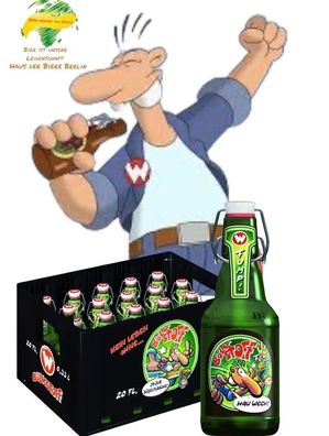 6 x Flaschen Bölkstoff Werner Bier