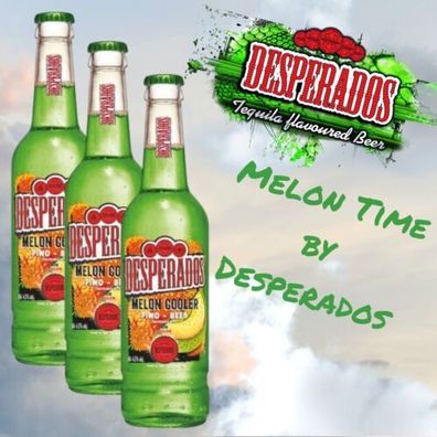 Neu! Desperados Melon & Gin in der Sondergröße 400ml 20 Flaschen mit 4,5% Alc