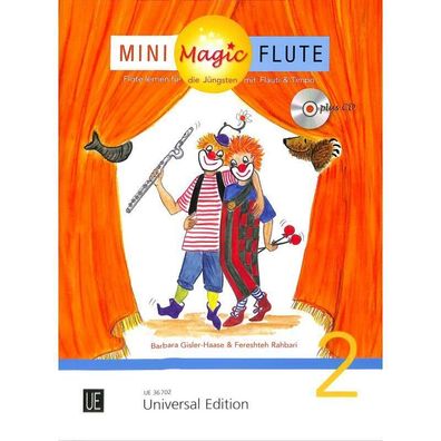 Mini Magic Flute Band 2 + CD - Flöte lernen für die Jüngsten mit Flauti und Timpo