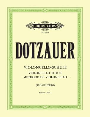 Dotzauer, J. J. F. - Violoncello-Schule Band 1 - 5962a