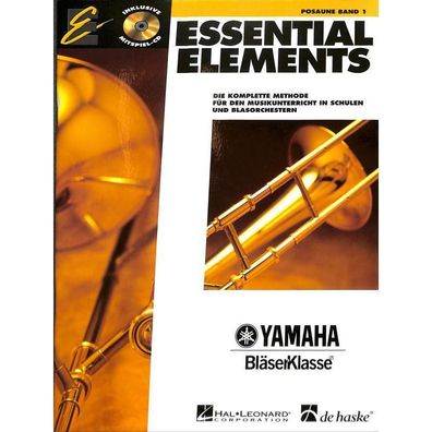 Essential Elements Band 1 (Yamaha Bläserklasse) - Noten für Posaune ( + CD)