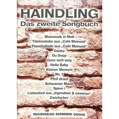 Haindling - Das zweite Songbuch - Noten für Klavier (Gesang/ Gitarre) 42