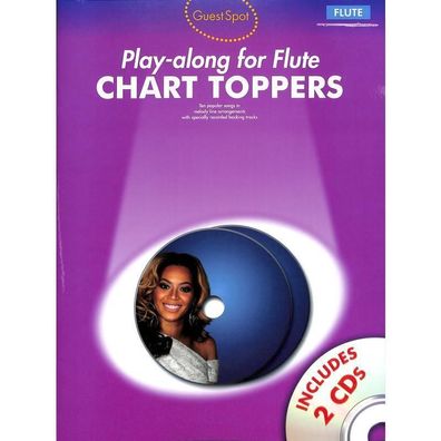 Guest Spot: Chart Toppers - Play-Along For Flute. Für Querflöte [Musiknoten]