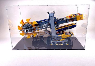 Acrylglas Vitrine Haube für Ihr LEGO Modell Schaufelradbagger 42055