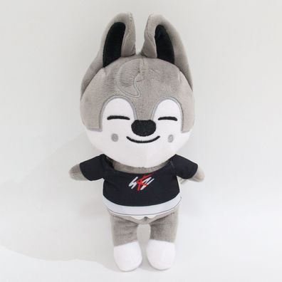 Kpop Stray Kids Skzoo Plüsch Puppe Wolf Chan Bang Chan Gefüllte Puppe Doll 20cm