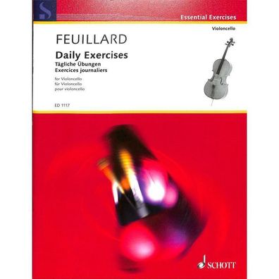 Feuillard, Louis R. - Tägliche Übungen - Noten für Violoncello 1117