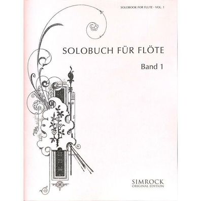 Solobuch für Flöte Band 1 - Noten für Querflöte 0662 - 9790221103482