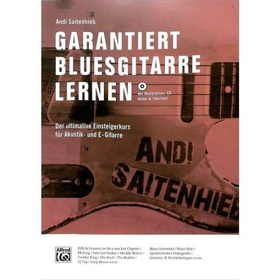Garantiert Bluesgitarre lernen - Noten für Gitarre