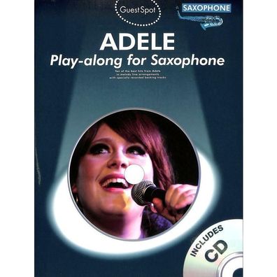 Adele - Play-along for Saxophone - Altsaxophon Noten (Musiknoten]