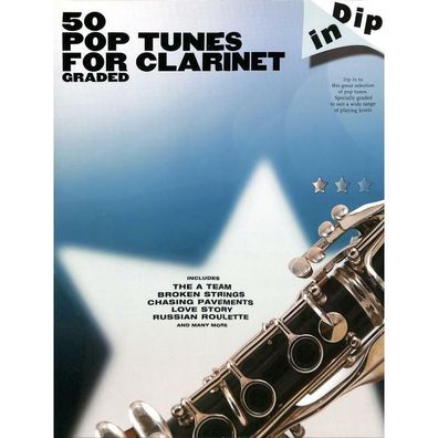 Dip In: 50 Graded Pop Clarinet Solos. Für Klarinette Musiknoten