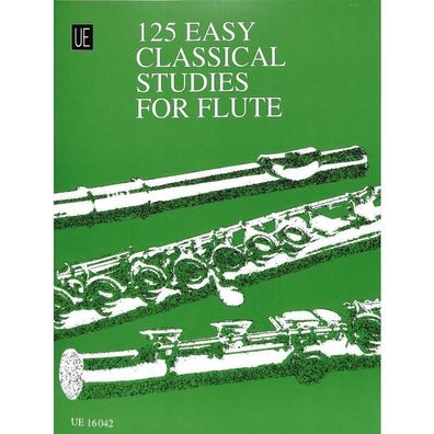 125 Easy Classical Studies (leichte, klassische Studien) - Flöte Noten