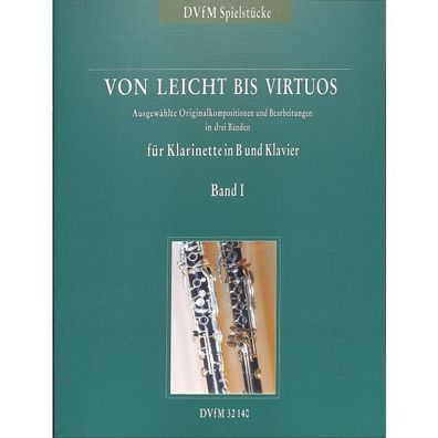 Ewald Koch - Von leicht bis virtuos Band 1: für Klarinette und Klavier (Noten)