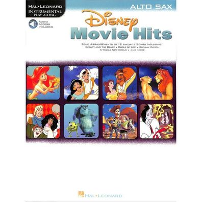Disney Movie Hits - Altsaxophon Noten (Musiknoten]