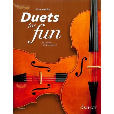 Duets for Fun - Noten für 2 Violoncelli - aus Barock, Klassik, Romantik, Moderne
