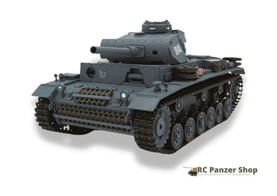 RC Panzer Panzerkampfwagen 3 Ausf. L 3848 Heng Long 1:16 Rauch, Sound, BB Version 7.0