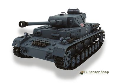 RC Panzer Panzerkampfwagen 4 Ausf. F2 3859 Heng Long 1:16, Rauch, Sound, Schuss V7.0