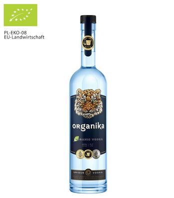 Organika Vodka Classic Bio (, 0,7 Liter) (40 % Vol., hide)