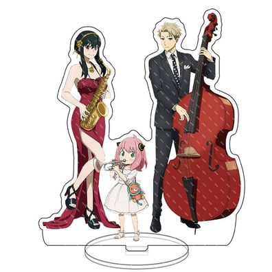 Anime SPY FAMILY Anya Acryl Stand Figure Desktop Ornament Display Stehende Décor