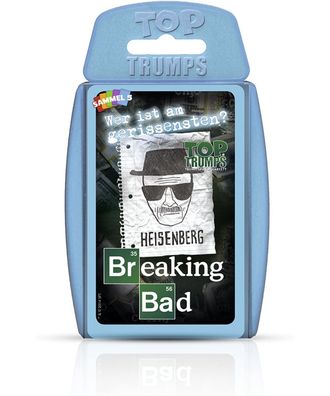 Top Trumps - Breaking Bad Kartenspiel Karten Spiel Serie Quartett Deutsch