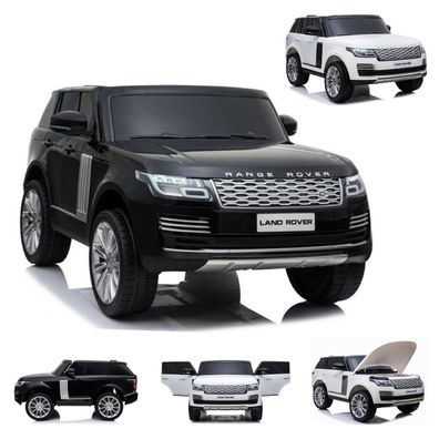 ES-Toys Kinder Elektroauto Land Rover Range Rover EVA-Reifen Allradantrieb
