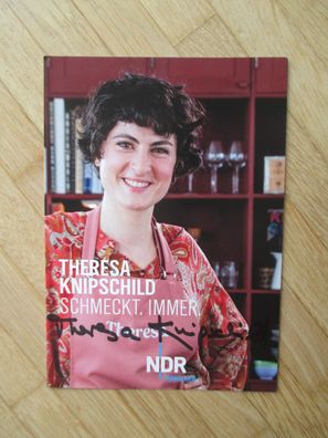 NDR Starbäckerin Theresa Knipschild - handsigniertes Autogramm!!!
