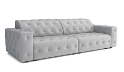 Sofa, Modularsofa 100 cm + 100 cm Gestepptes Diva Kollektion