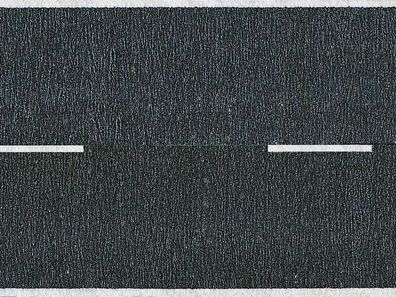 NOCH 60410 Teerstraße schwarz, 100 x 4,8 cm (aufgeteilt in 2 Rollen)