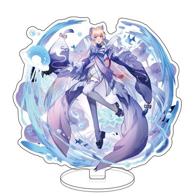 Anime Sangonomiya Kokomi Acryl Stand Figure Desktop Ornament Display Platte #40