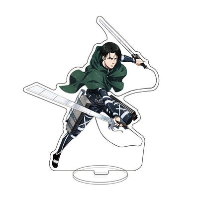 Attack on Titan Eren Jaeger Acryl Stand Figure Desktop Ornament Display Platte#1