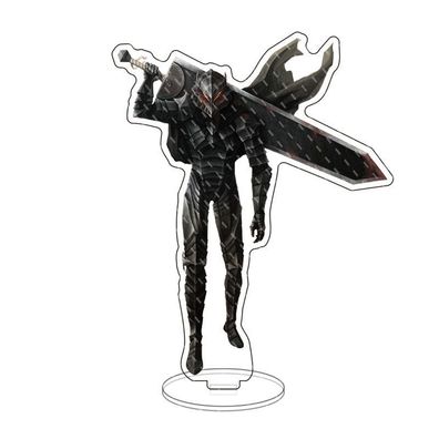 Anime Berserk Guts Acryl Stand Figure Desktop Ornament Display Platte Geschenk#9
