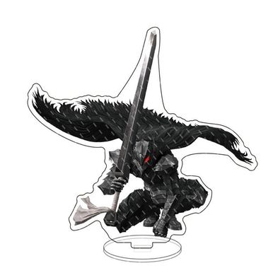 Anime Berserk Guts Acryl Stand Figur Desktop Ornament Display Platte Geschenk#19