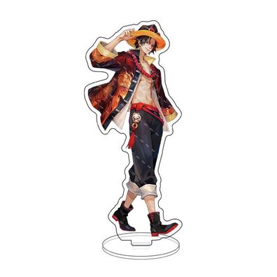 ONE PIECE Ace Acryl Stand Figure Desktop Ornament Display Stehende Decor #5