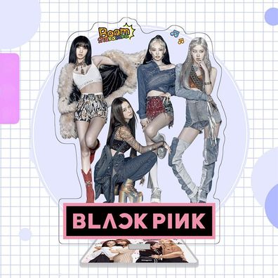 Kpop Blackpink Acryl Stand Figure Desktop Ornament Display Platte Peripheral #22